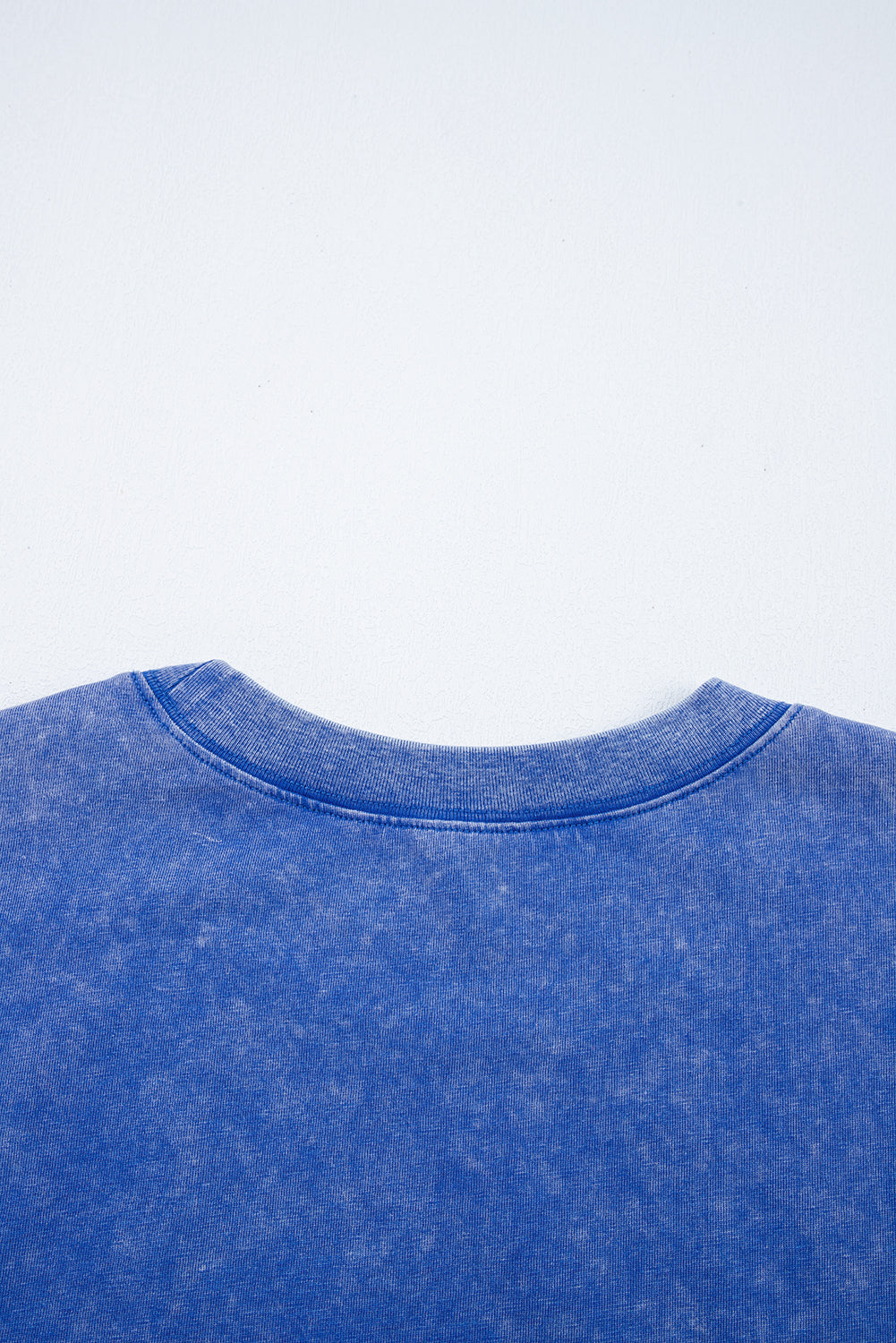 Ashleigh Blue Acid Wash Star Patched Rolled Trim Pants Set