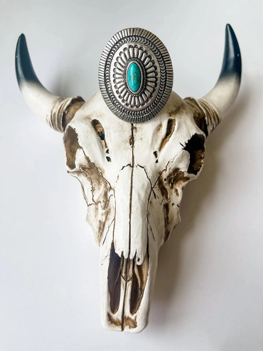 Concho Cuff Ring Western Ring Adjustable - Chic Meadow Boutique 