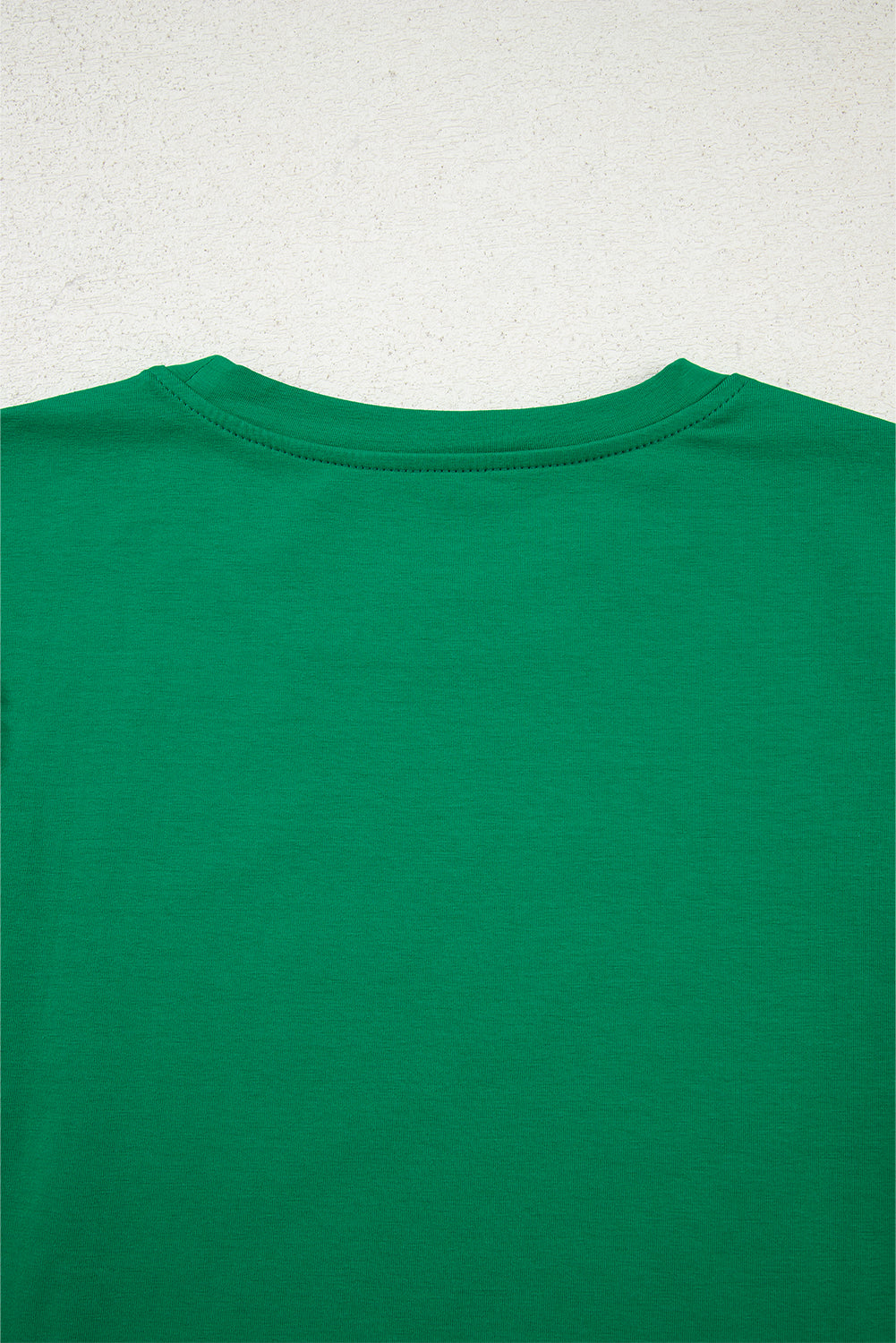 Dark Green Tulle Ruffle Sleeve Blouse