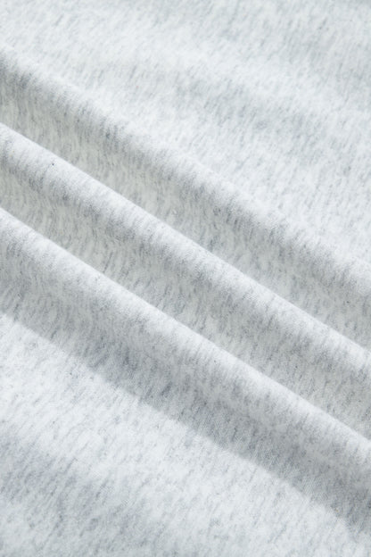 Light Grey Mock Neck Reversible USA/America Graphic Sweatshirt