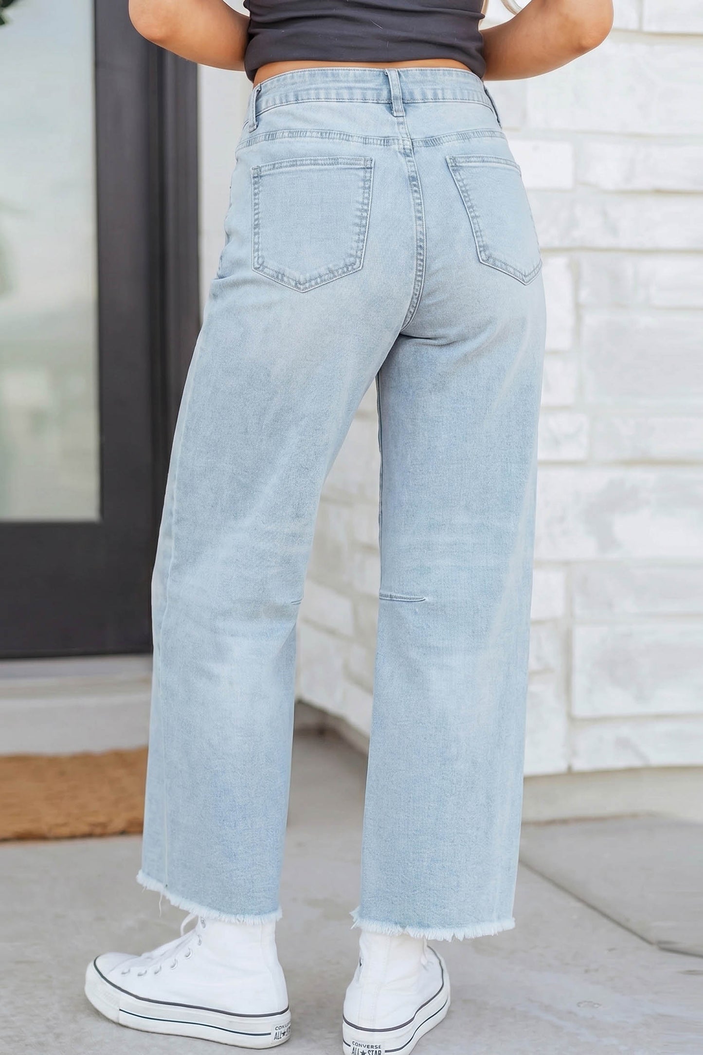 Beau Blue Patriotic Sequin Star Pattern Jeans