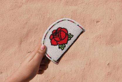 Beaded Coin Purse, Change Purse For Women designer key pouch