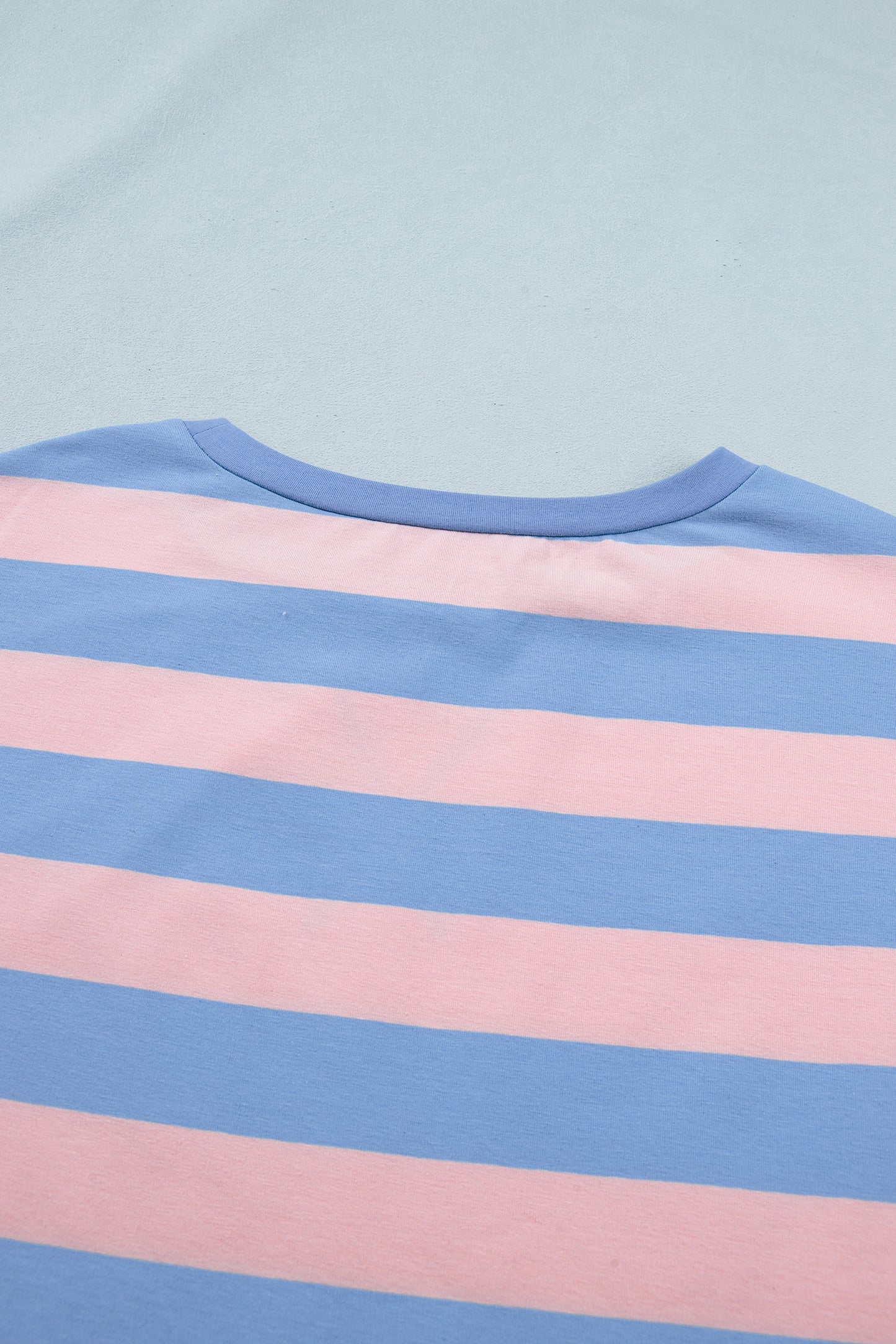 Pink Stripe Dolman Tee Drawstring Skort Athletic 2pcs Set