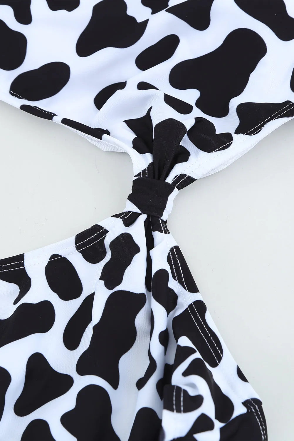 Cow Animal Print One-piece Swimsuit - Chic Meadow Boutique 