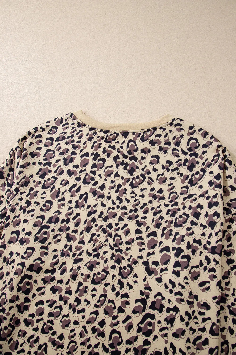 Parchment Leopard Print Crew Neck Sweatshirt - Chic Meadow Boutique 