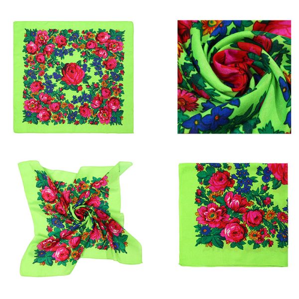 Metallic Neon Green Kokum Scarf - Chic Meadow Boutique