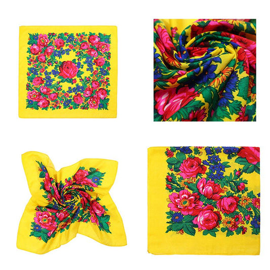 Yellow Kokum Scarf - Chic Meadow Boutique
