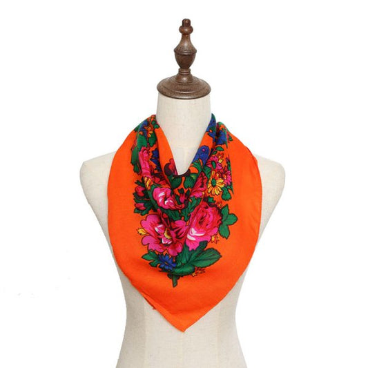 Metallic Orange Kokum Scarf - Chic Meadow Boutique