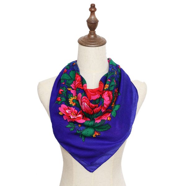 Metallic Royal Blue Kokum Scarf - Chic Meadow Boutique
