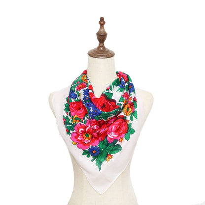 Metallic White Kokum Scarf - Chic Meadow Boutique