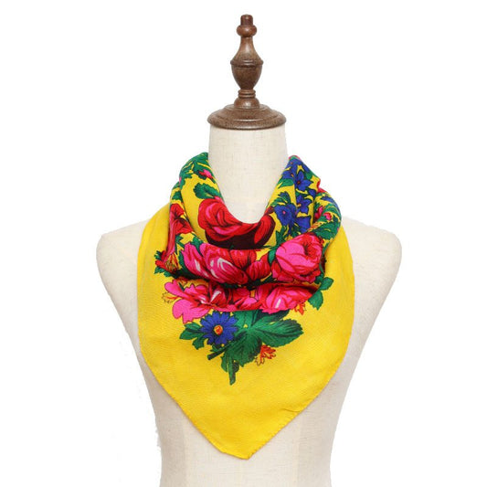 Yellow Kokum Scarf - Chic Meadow Boutique