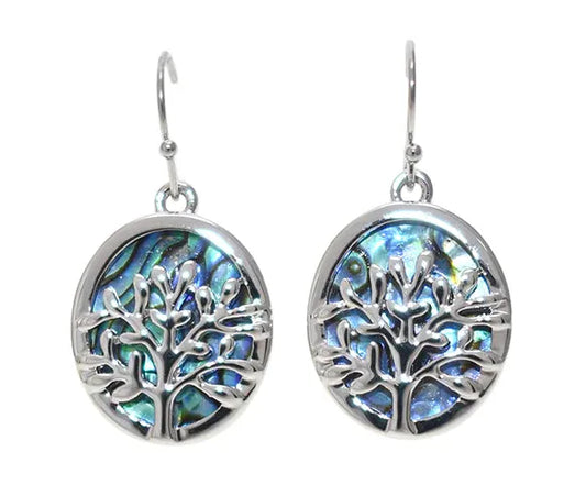 Shell Tree Pendant Earrings - Chic Meadow Boutique 