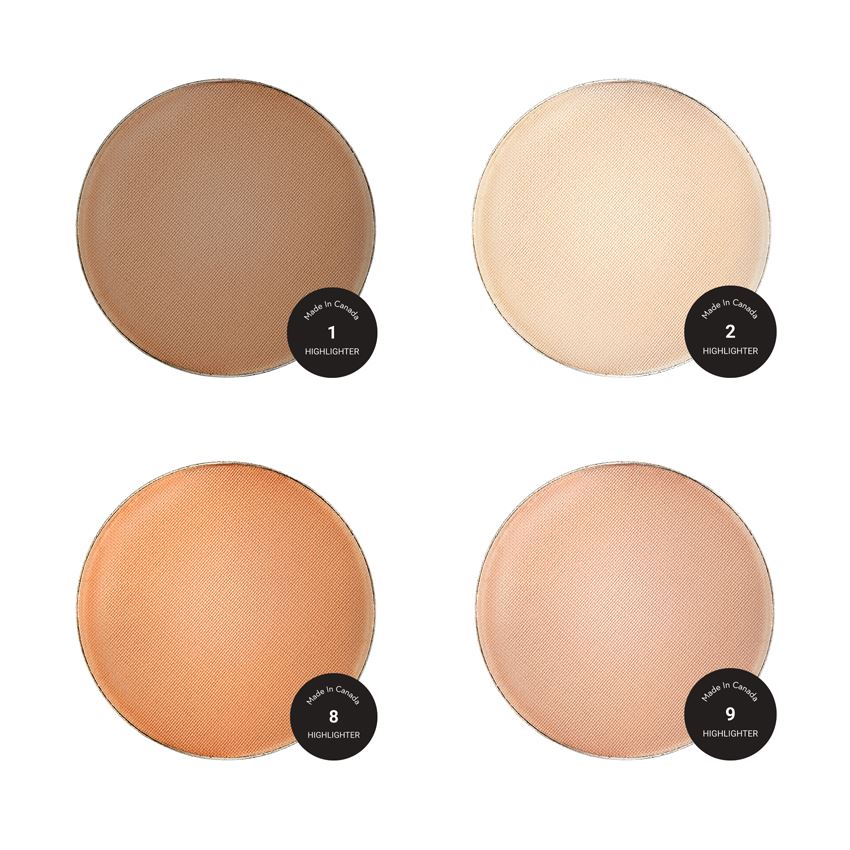 Palette, Moon Dust and Blush Eco Refills