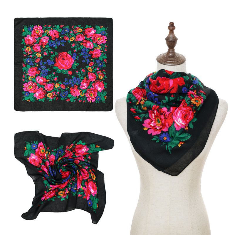 Black Kokum Scarf - Chic Meadow Boutique