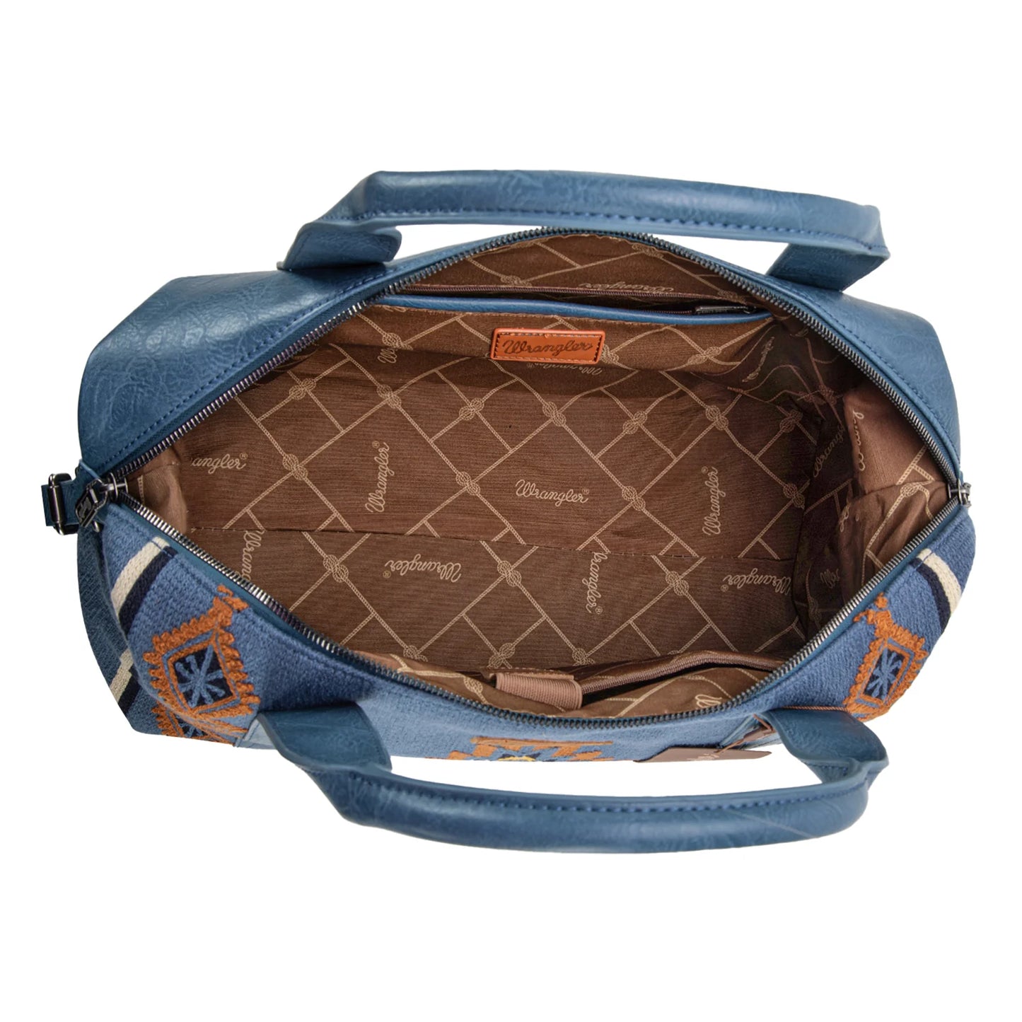 Wrangler Southwestern Print Duffle Bag - Jean