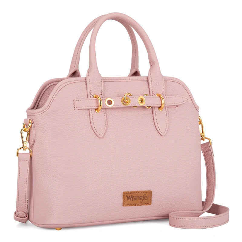 Wrangler Top Handle Tote/Crossbody - Pink