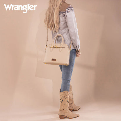 Wrangler Top Handle Tote/Crossbody - Tan