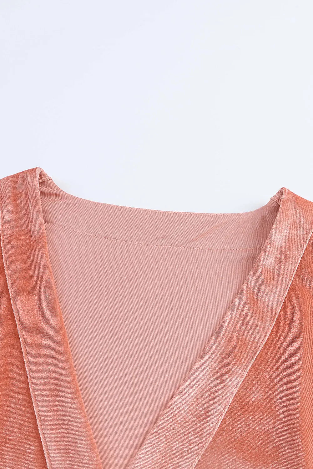 Pink Retro Velvet Wide Sleeves Cardigan - Chic Meadow Boutique 