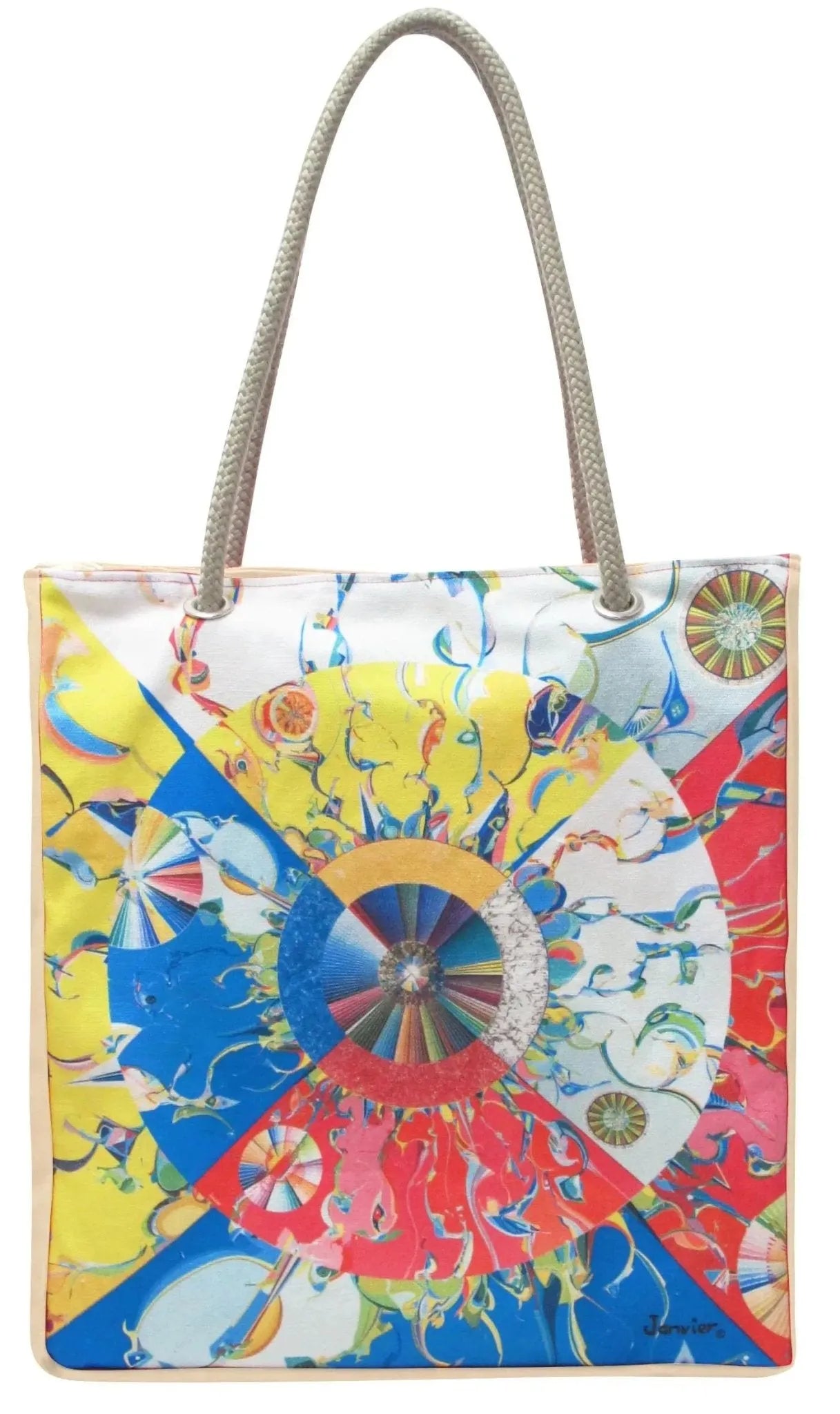 Alex Janvier Morning Star Eco-Bag - Chic Meadow Boutique 