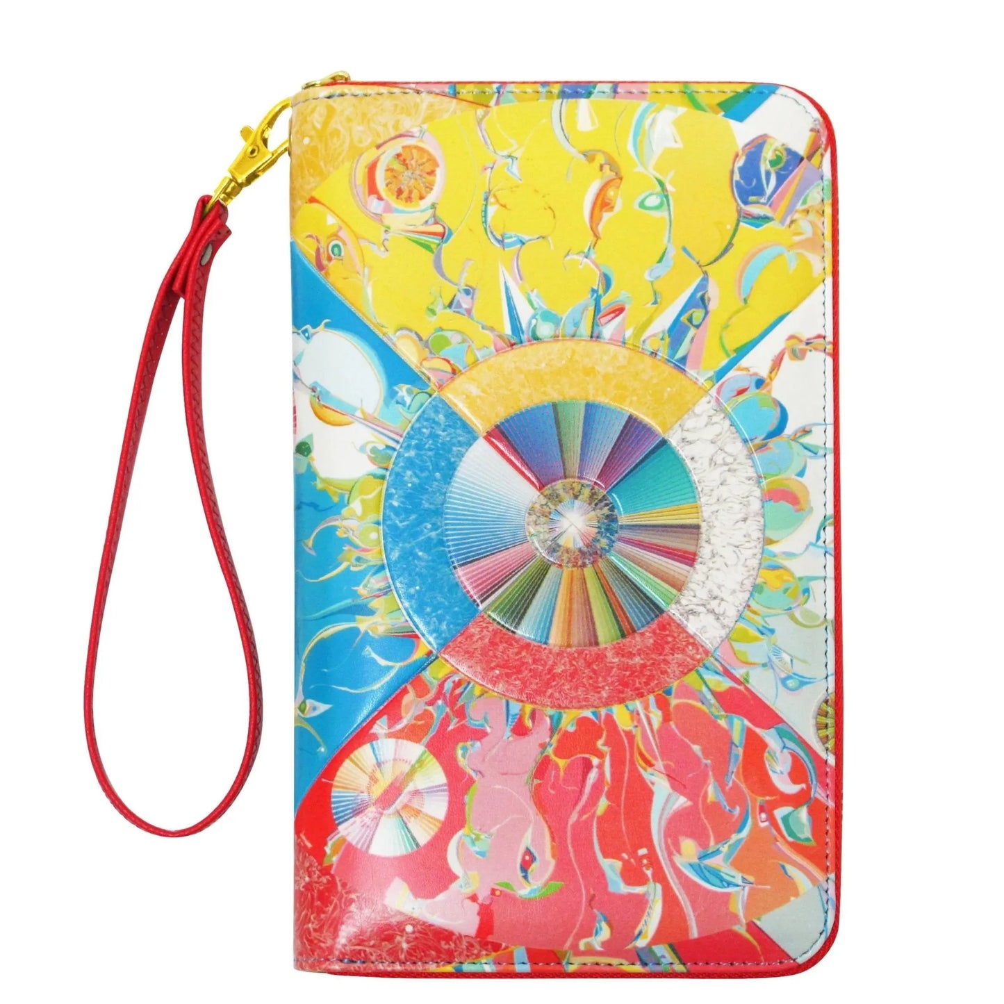 Alex Janvier Morning Star Travel Wallet - Chic Meadow Boutique 