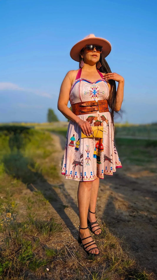 Ancestral Echos Dress - Chic Meadow Boutique 