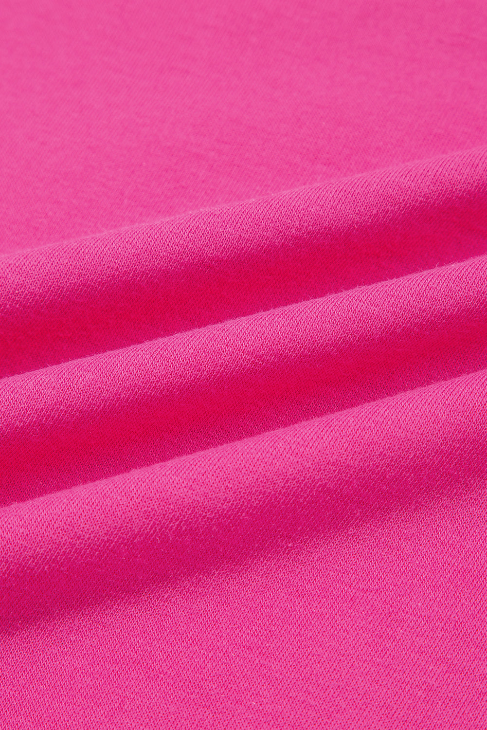 Rose Red Colorblock Edge Drop Shoulder T Shirt and Skort 2Pcs Set