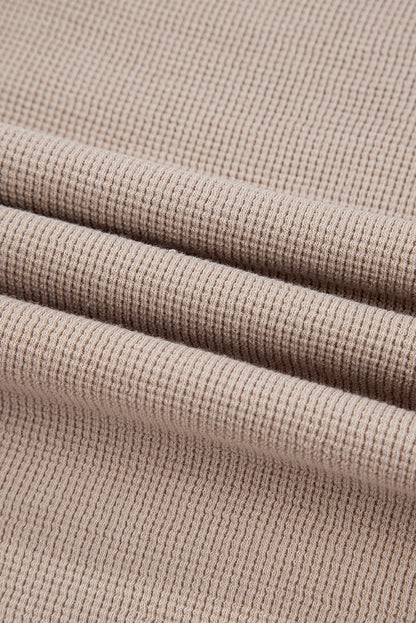 Jet Stream Textured Colorblock Patchwork Tee and Shorts Set