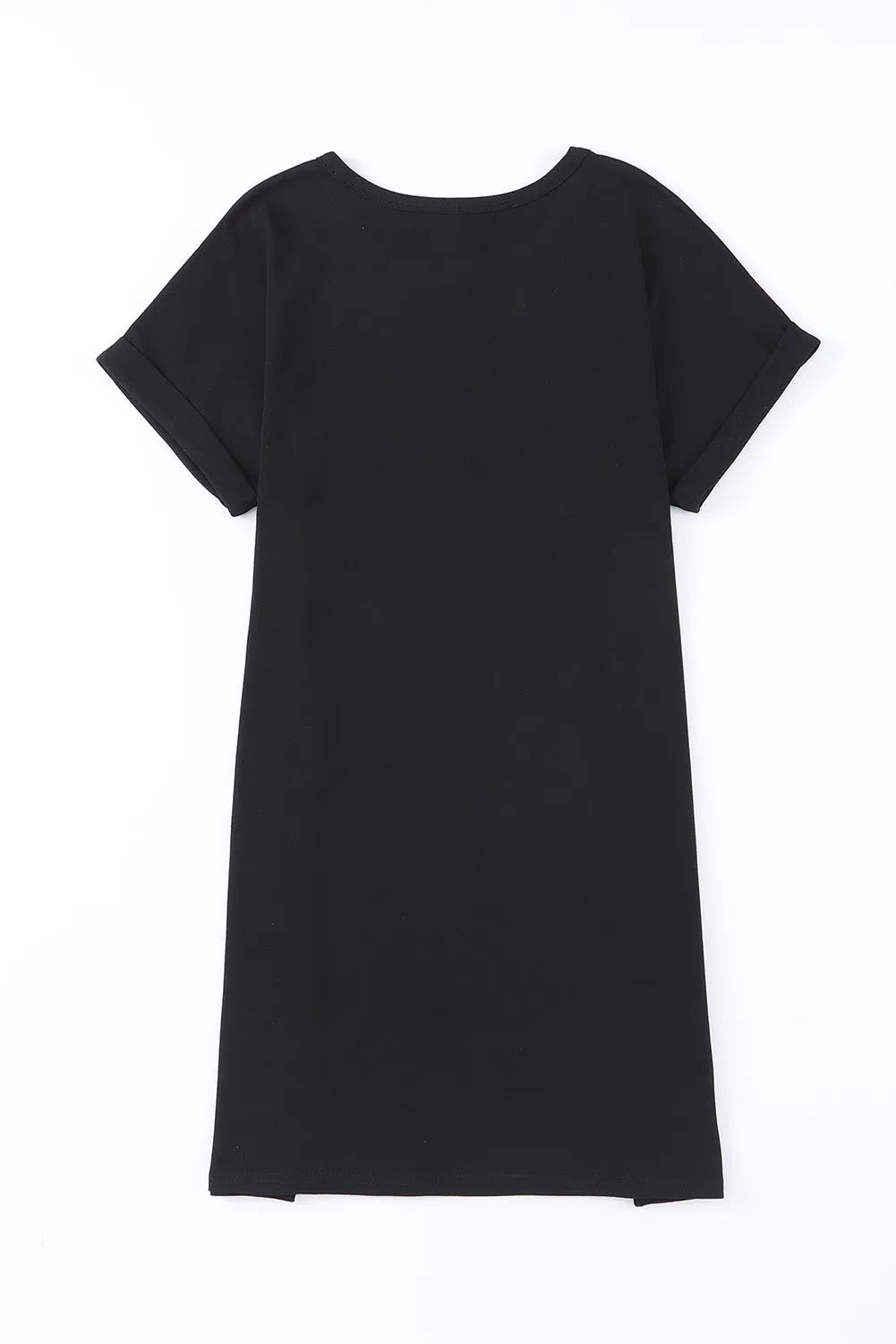 Black Nashville Music Festival Trending T-Shirt Dress - Chic Meadow Boutique 