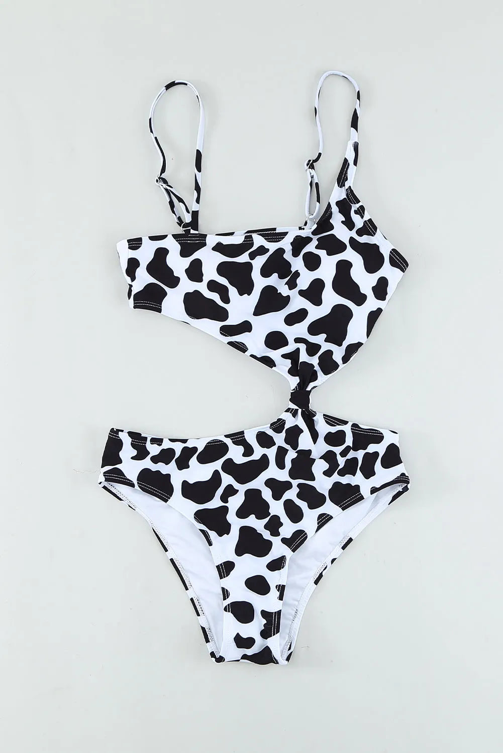 Cow Animal Print One-piece Swimsuit - Chic Meadow Boutique 