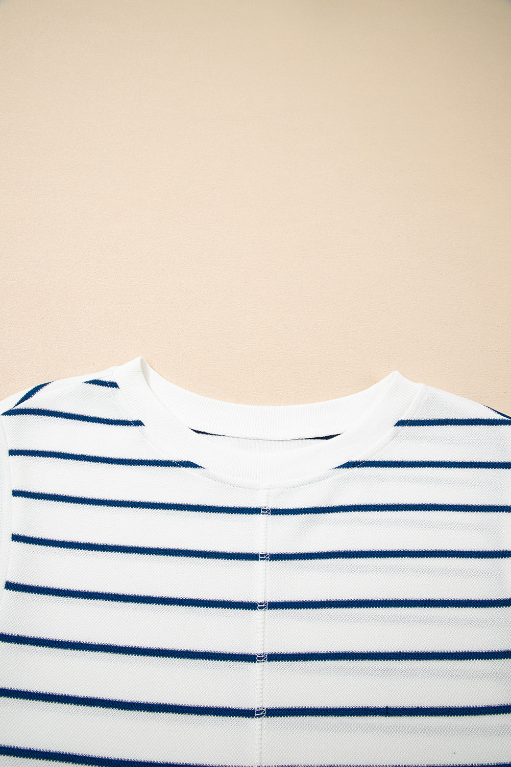 Sail Blue Casual Wide Leg 2pcs Pants Set