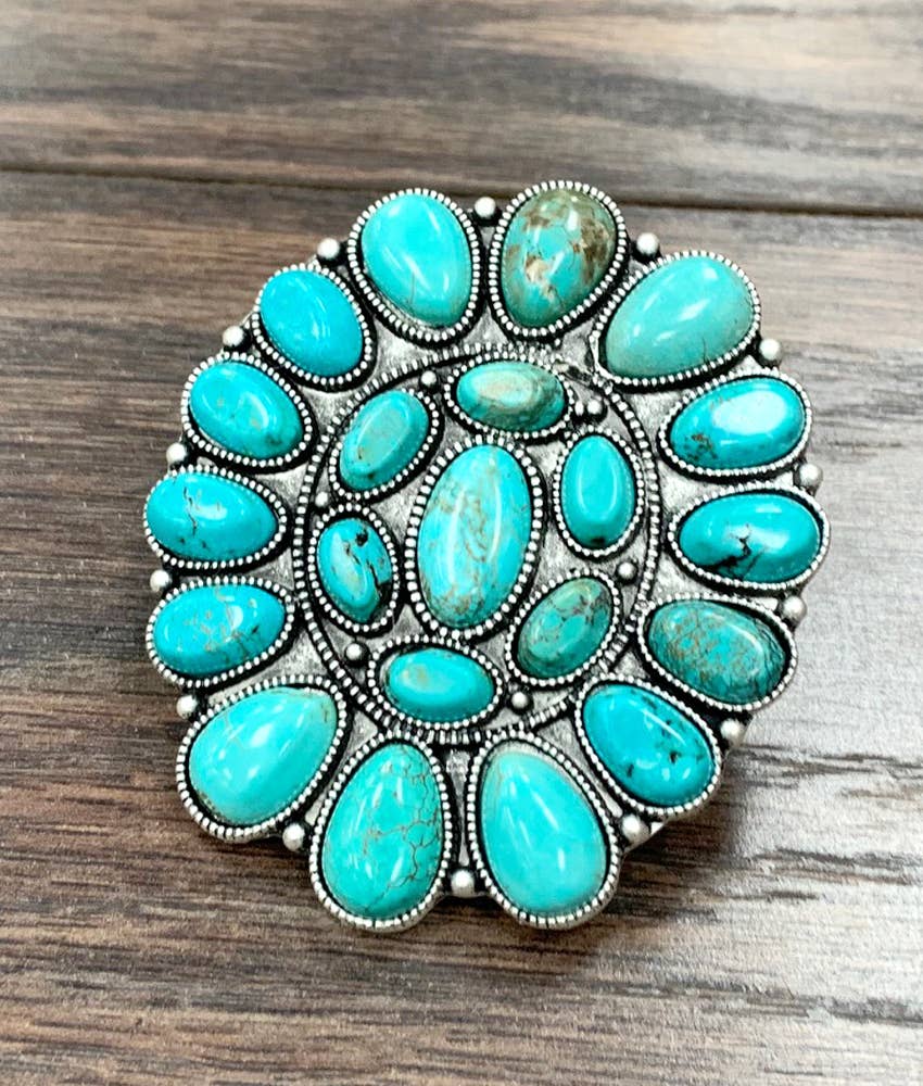 Turquoise Adjustable Ring