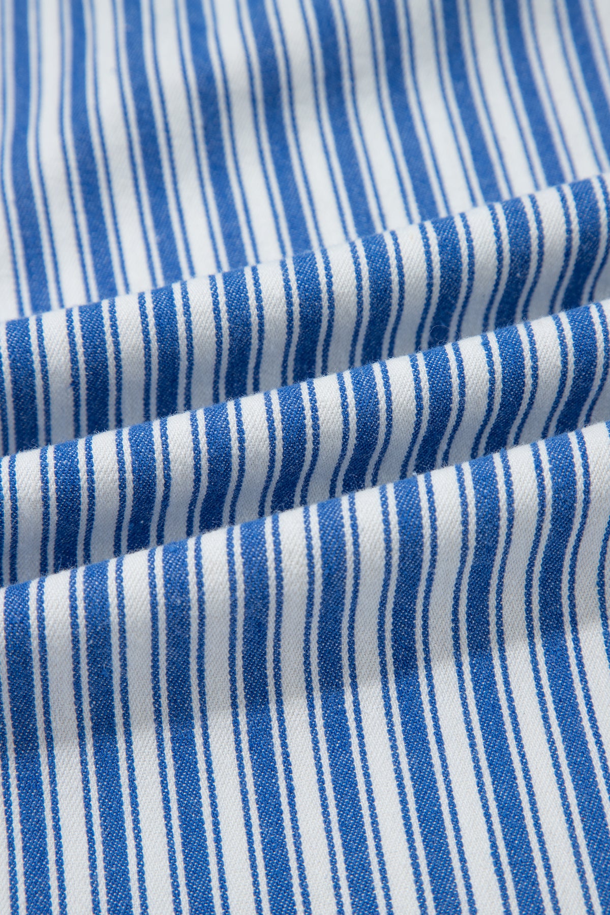 Blue Stripe Drawstring Casual Loose Pants