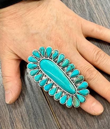 Turquoise Adjustable Ring