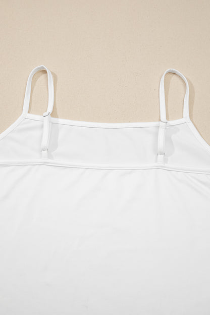 White 2pcs Sheer Floral Lace Ruffle Tiered Patchwork Blouse