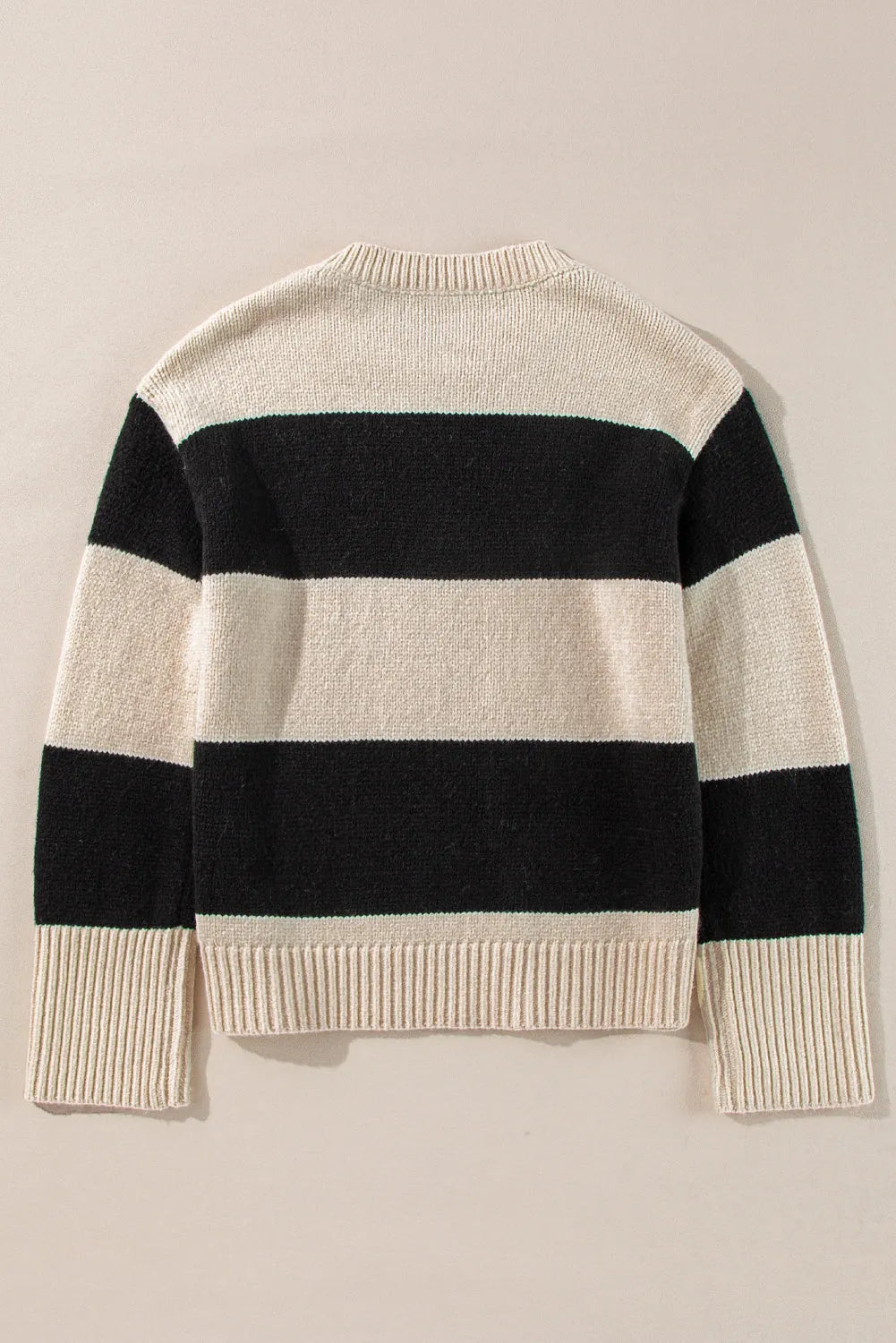 Jet Stream Colorblock Loose Pullover Sweater - Chic Meadow Boutique 