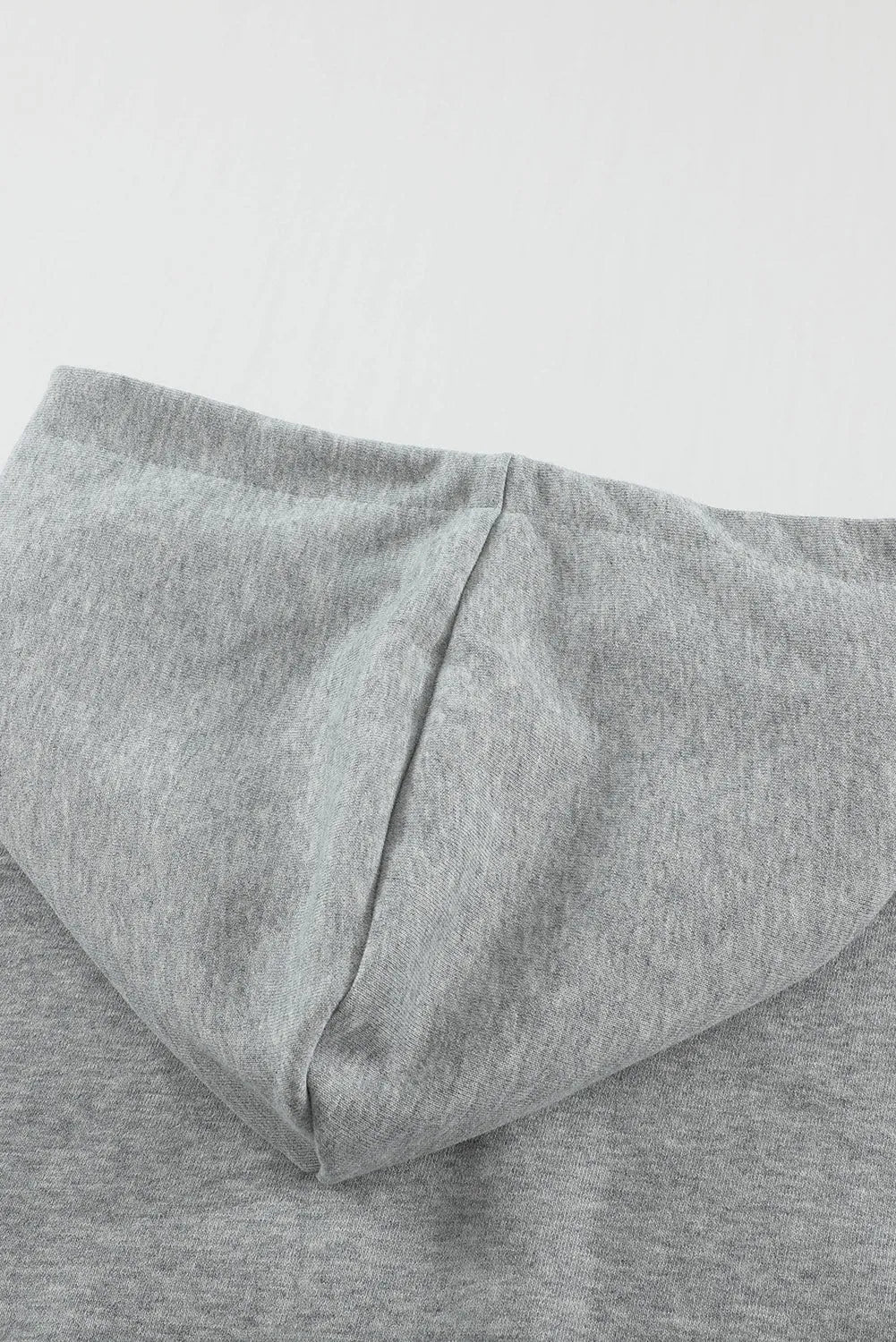 Gray Loose Kangaroo Pocket Hoodie - Chic Meadow Boutique 