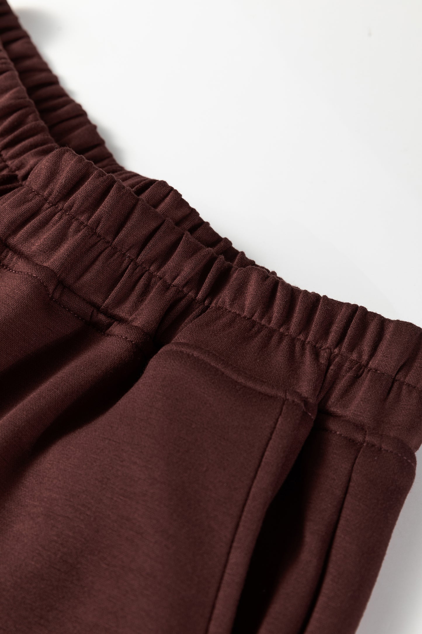 Chicory Coffee Button Drawstring Cropped Hoodie Jogger 2pcs Set