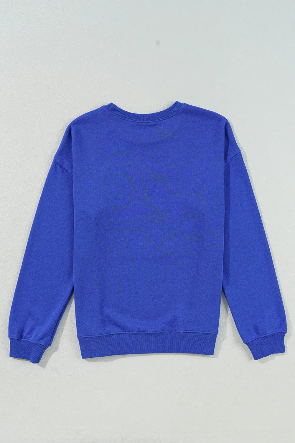 Dark Blue Game Day Crew Neck Graphic Pullover Sweatshirt - Chic Meadow Boutique 