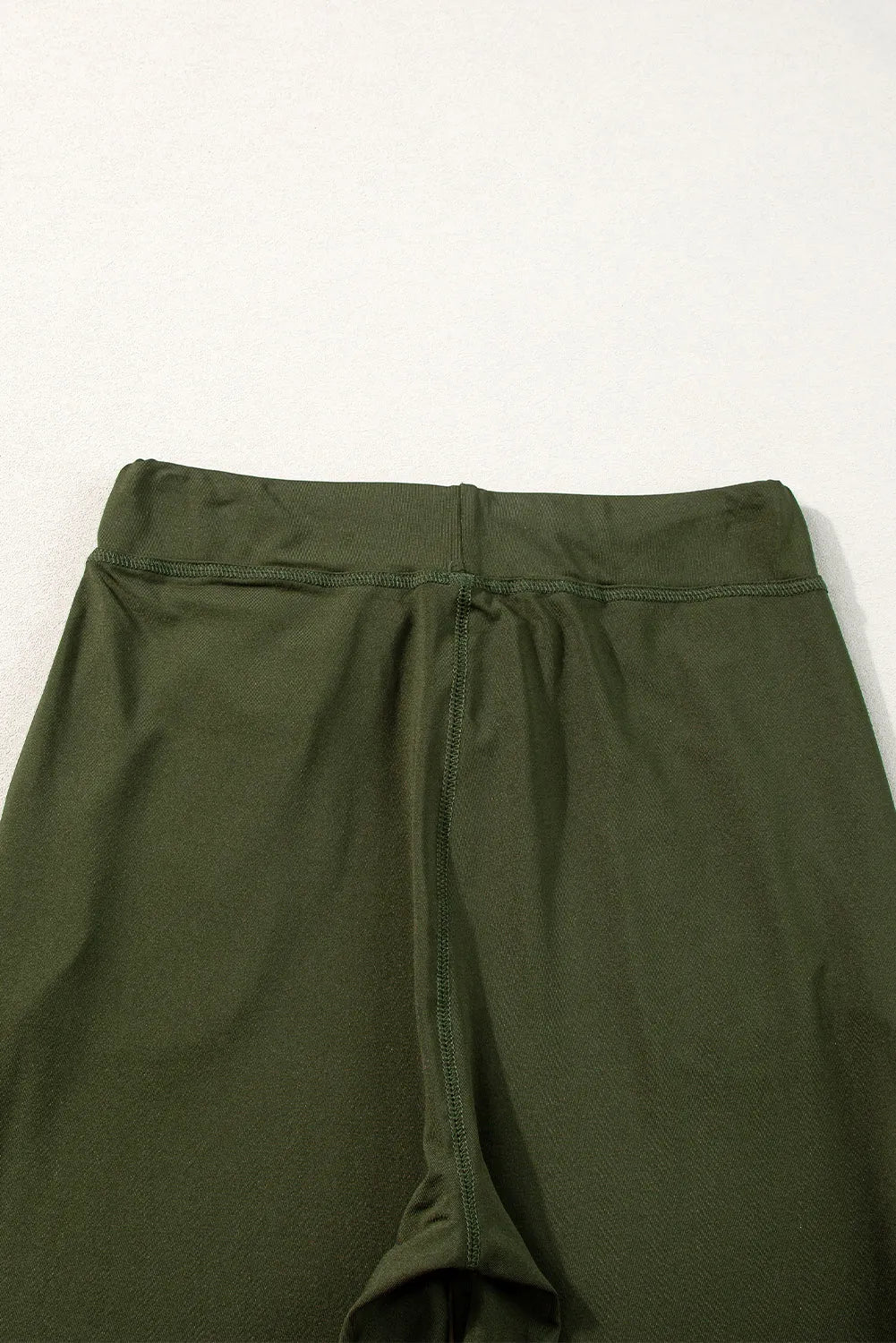 Moss Green Drawstring Waist Pocketed Joggers - Chic Meadow Boutique 