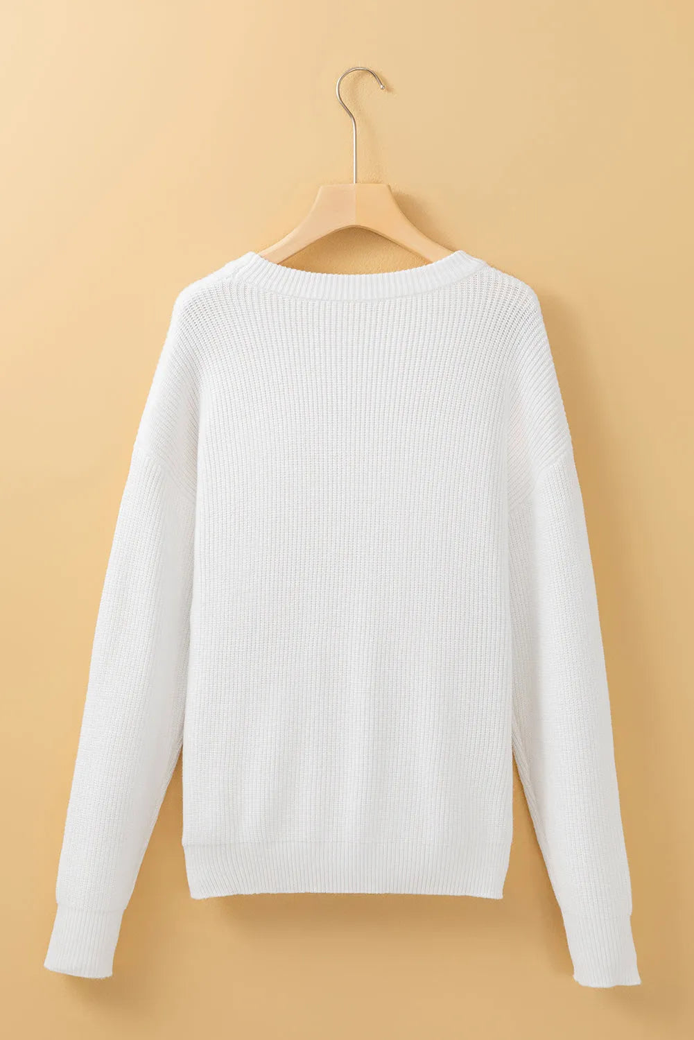 White Hello Pumpkin Graphic Sweater - Chic Meadow Boutique 