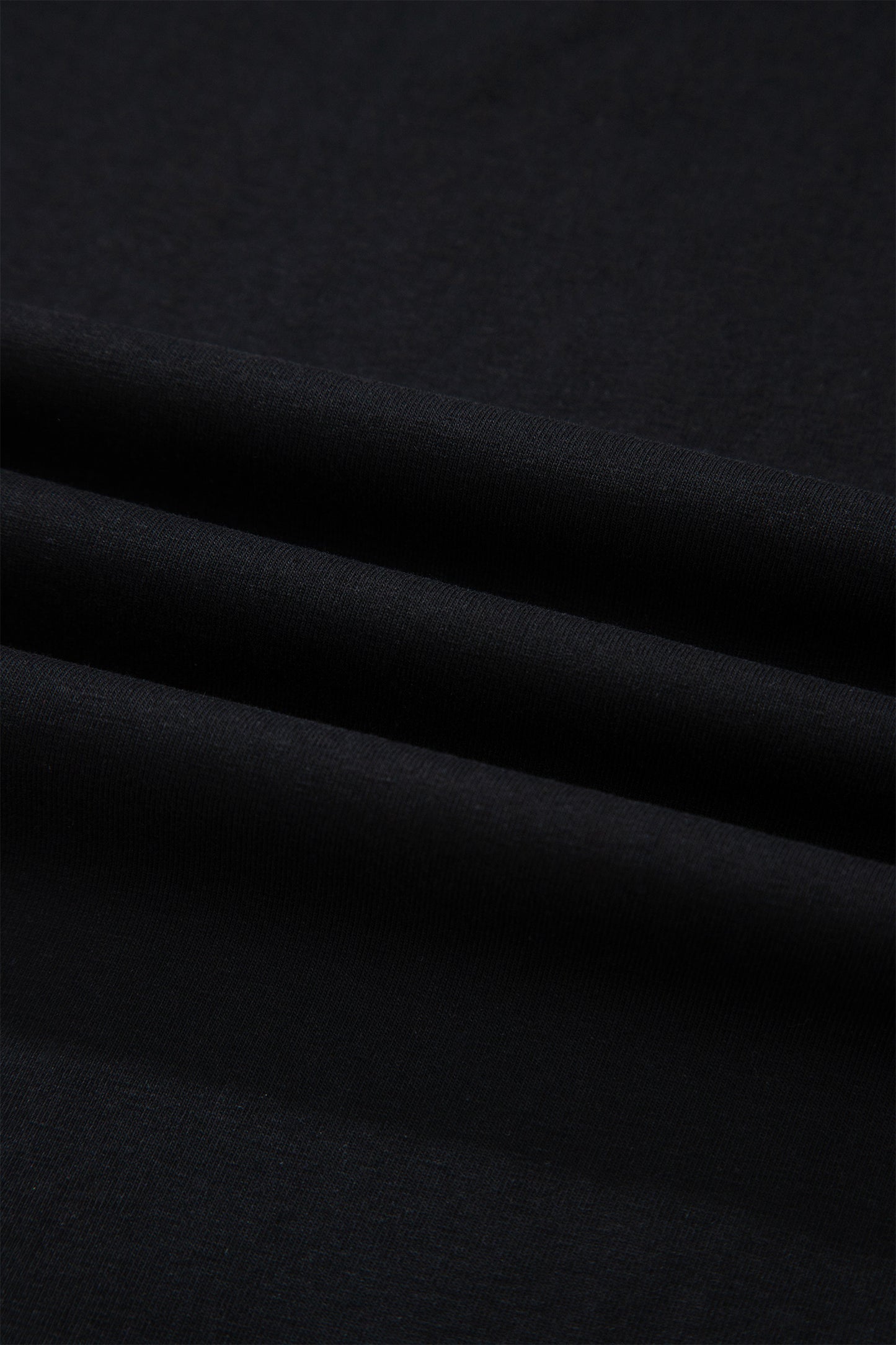 Black Varsity Striped Short Sleeve Crew Neck T Shirt