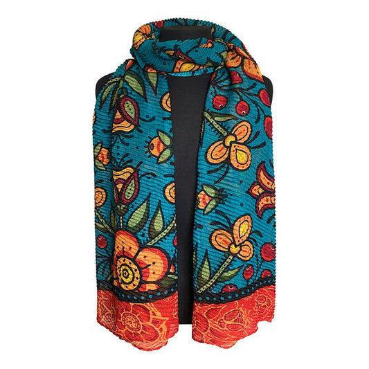 Eco Scarf - Prairie Beadwork