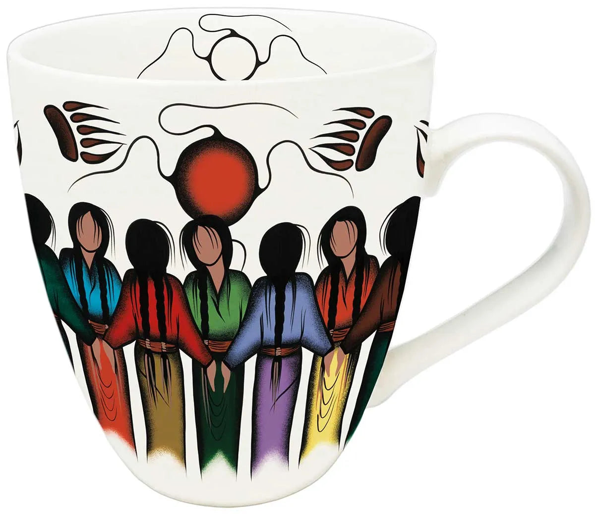 Community Strength Artistry 18 oz. Mug by Artist - McLeod, Simone - Chic Meadow Boutique 