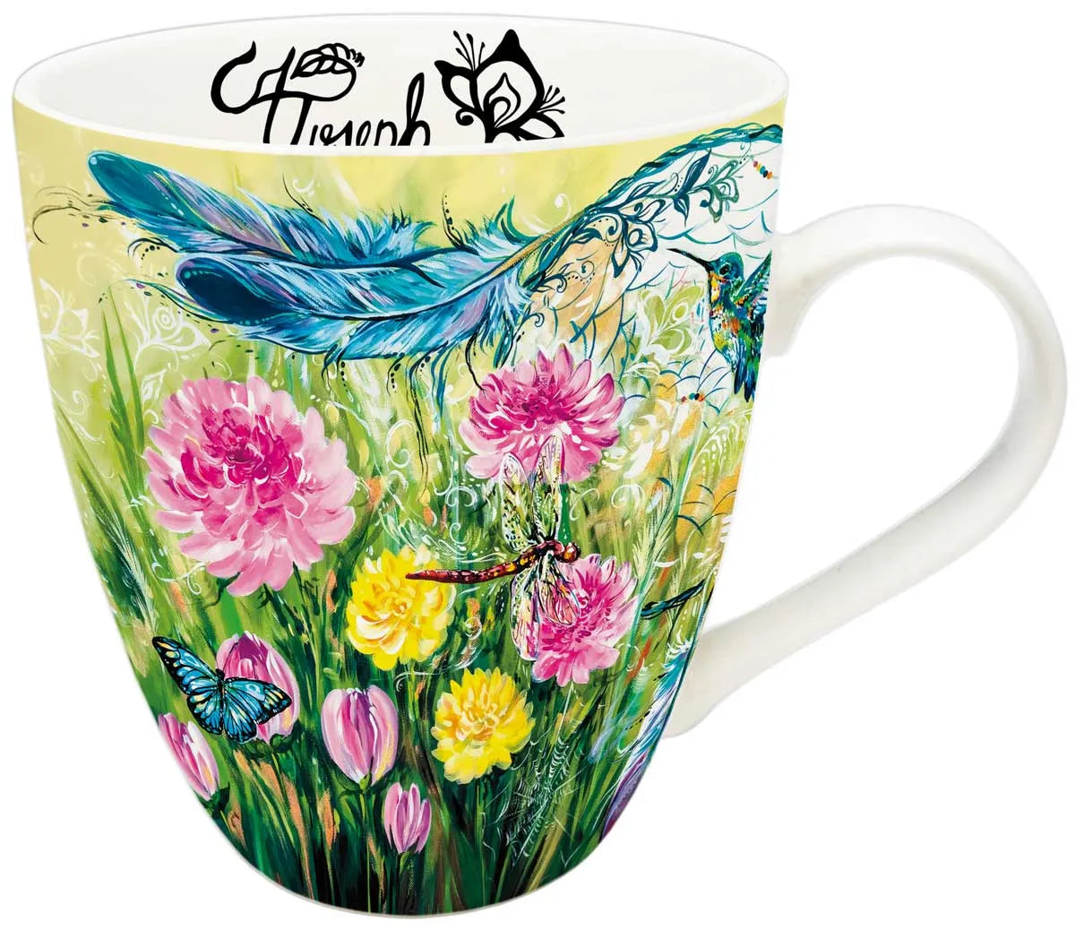 Dreamcatcher Artistry 18 oz. Mug by Artist - Joseph, Carla - Chic Meadow Boutique 