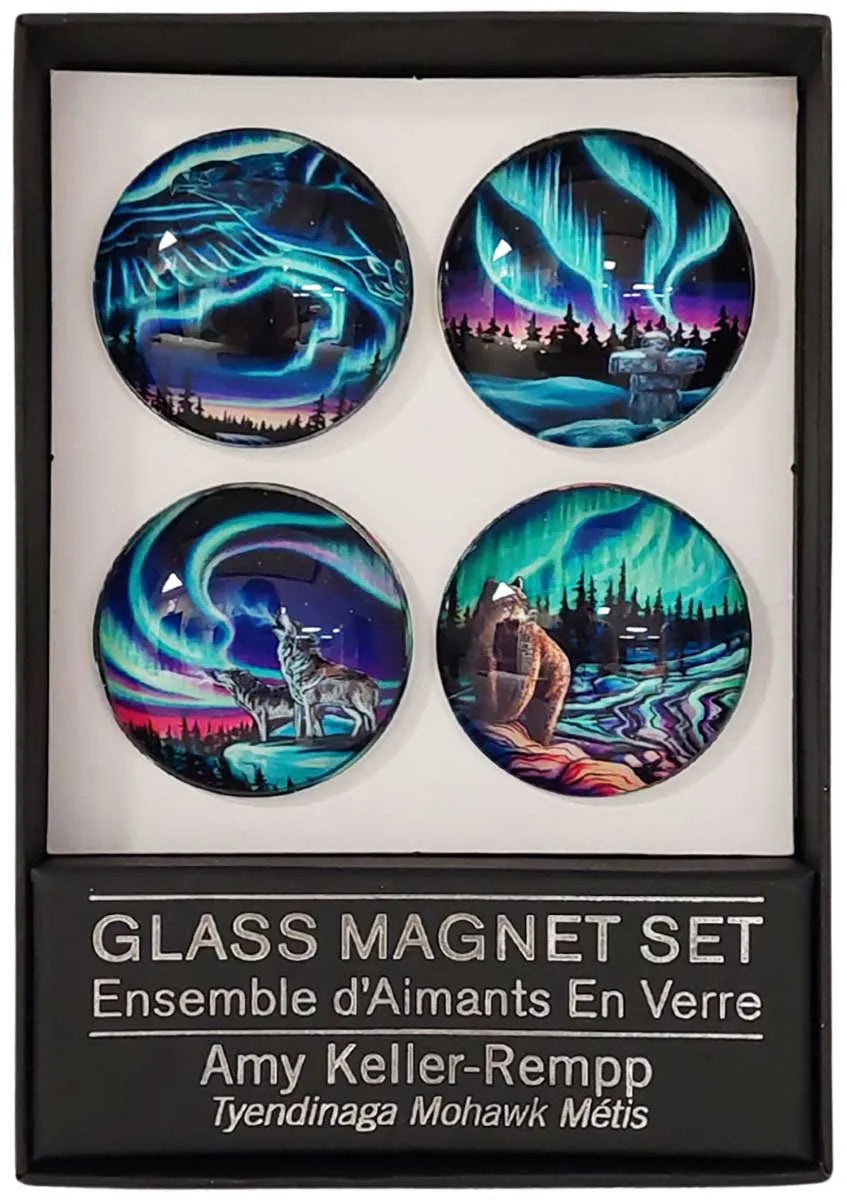 Glass Magnet Set by Amy Keller-Rempp - Chic Meadow Boutique 