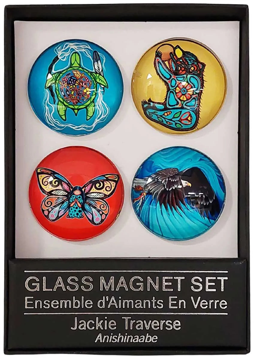 Glass Magnet Set by Jackie Traverse - Chic Meadow Boutique 