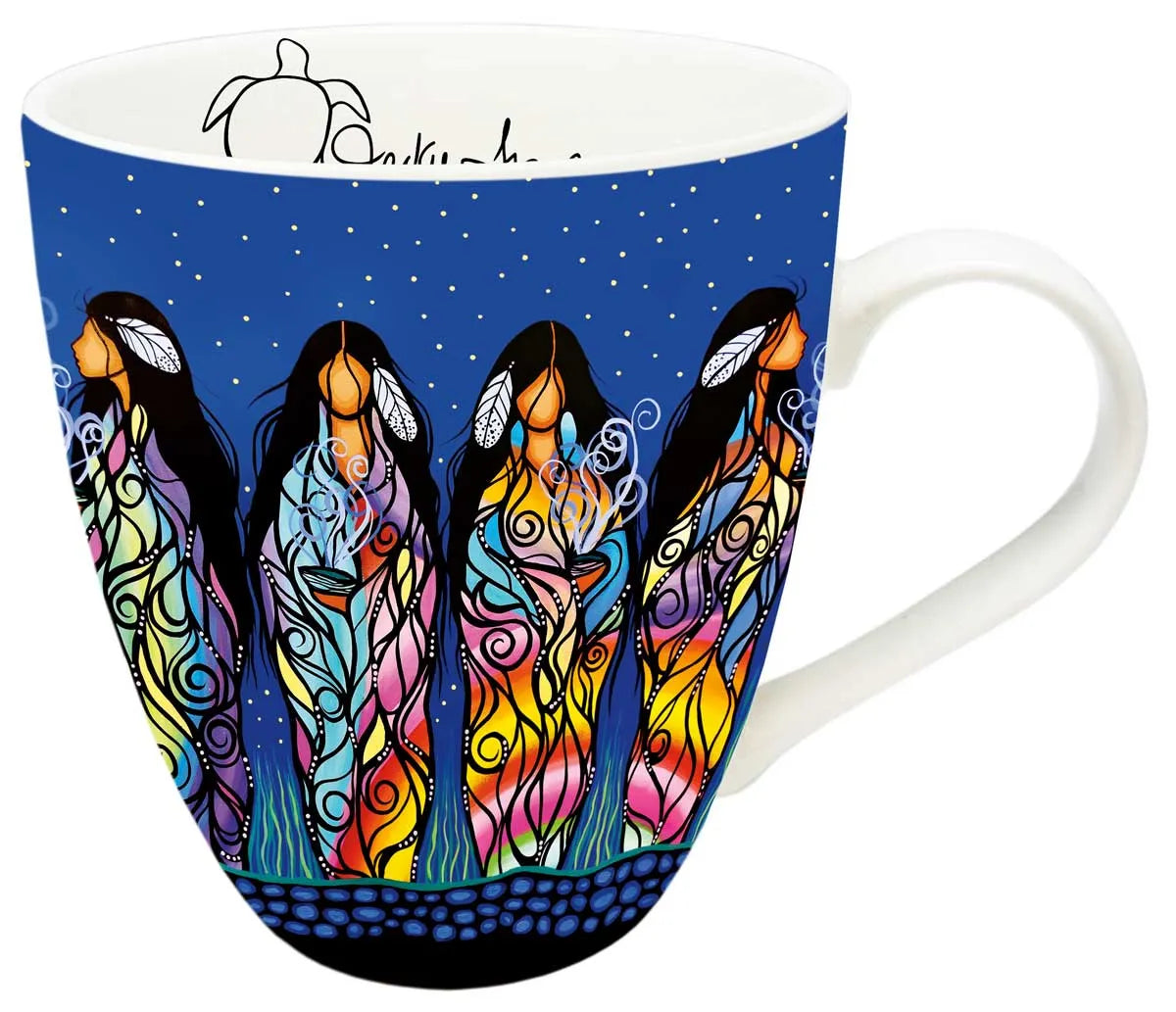 Bringing Good Medicine Artistry 18 oz. Mug by Artist - Traverse, Jackie - Chic Meadow Boutique 