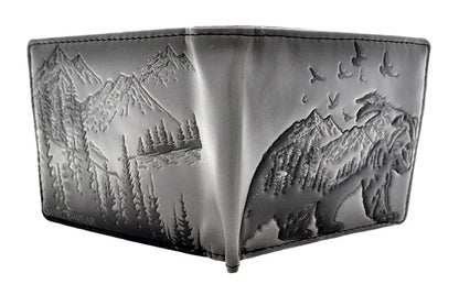 Men's Mountain Bear Wallet