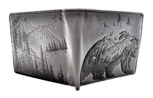 Men's Mountain Bear Wallet