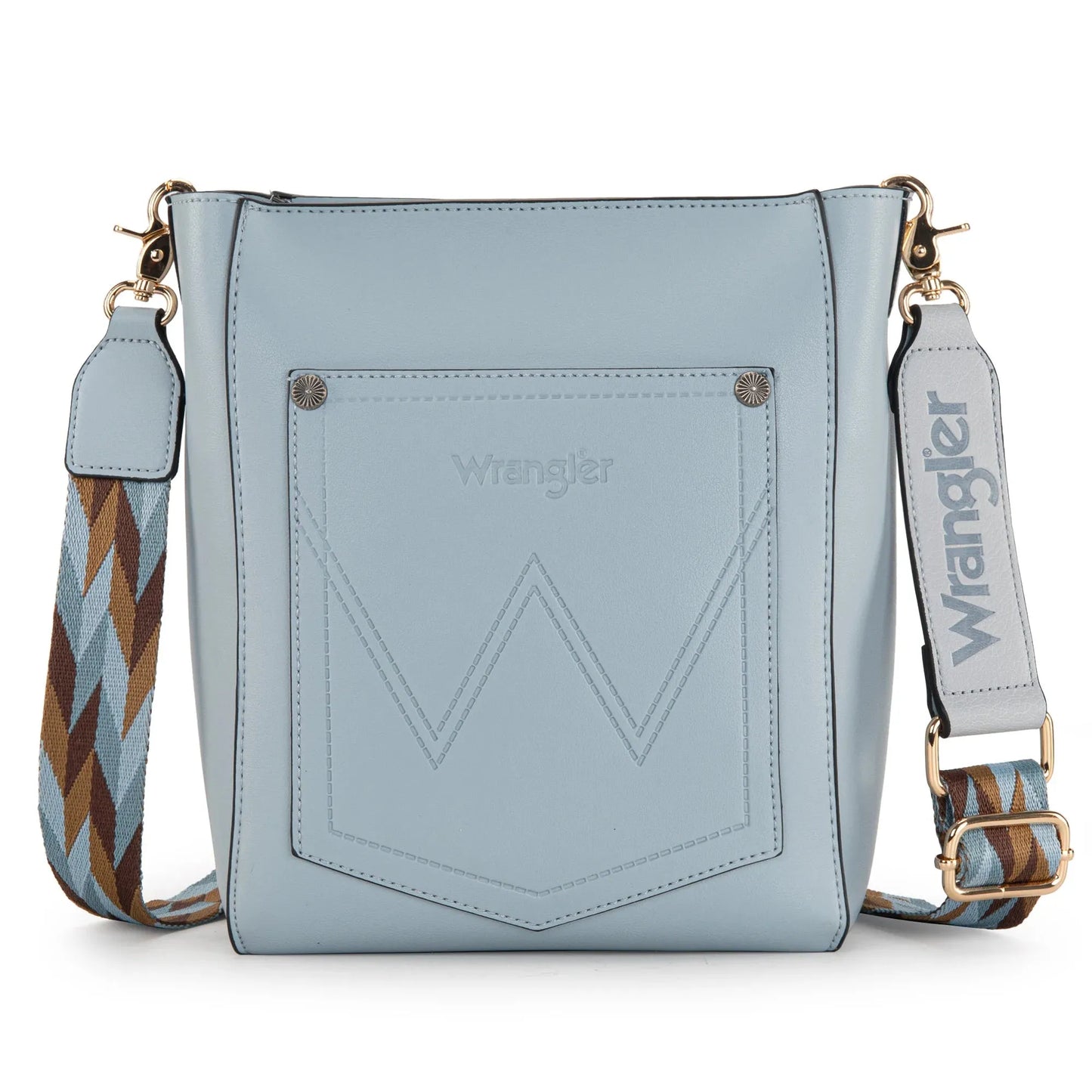 Wrangler Hobo with Mini Crossbody Set - Jean - Chic Meadow Boutique 